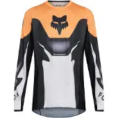 FOX 180 Noble Maillot MX Noir/Blanc/Orange M unisex
