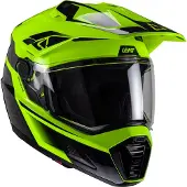 Leatt ADV 8.5 Hi-Viz Noir Casque Intégral avec 4.5 Lunettes Taille S