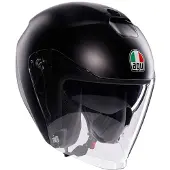 AGV Irides Mono Logo Mat Noir Casque Jet Taille XS