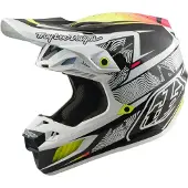 Troy Lee Designs SE5 Carbon MIPS Lined Up Casque de motocross