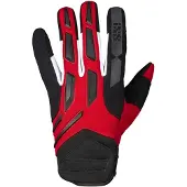 IXS Pandora-Air 2.0 Black Red White Motocross Gloves Taille 3XL