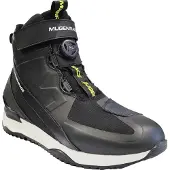 MUGENRACE Stopee Chaussures Moto Noires Blanches Taille 40