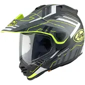 Arai Tour-X5 Trail Jaune Noir Blanc Casque Intégral Adventure Taille L