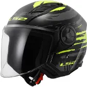 LS2 OF616 Airflow II Brush Casque jet