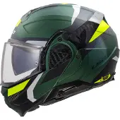 LS2 FF910 Advant II Triple Olive Casque Modulable Taille L