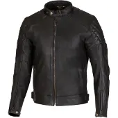 Merlin Icon D3O Veste en cuir de moto perforée