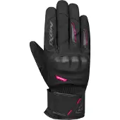 Ixon Pro Russel 2 L Noir Fuchsia Imperméable Femmes Gants Moto Taille XS