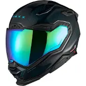 NEXX X.WST3 HADAL Casque Intégral Carbone/Vert S unisex noir