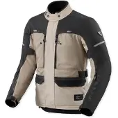 REV'IT! Veste de moto textile imperméable Revit Outback 5 H2O, sable/noir, 4XL