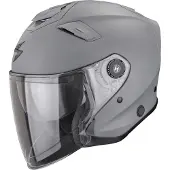 Scorpion EXO-GT Jet Solid, casque ouvert ,Gris Mat ,XL
