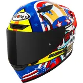 Suomy Track-1 Riot E06 Full Face Helmet Multicolore M