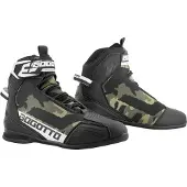 Bogotto Tokyo Camo Perforé Chaussures de Moto Taille 37