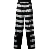 Riding Culture Jamie Rain PANTALON DE PLUIE Noir/Blanc S unisex