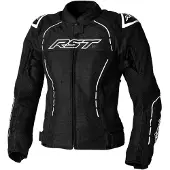 Rapid Suspension Technology Veste textile RST S1 Mesh CE pour femme - Noir/Blanc Taille XL