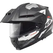 Schuberth E2 Trail casque pliable, gris/blanc, XL (61)