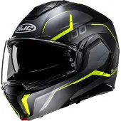 HJC I100 Lorix MC3HSF Mat/Noir/Anthracite/Jaune 2XL unisex