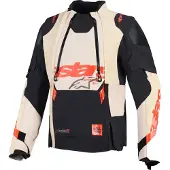Alpinestars Harok Pro, veste textile DrystarXF ,Noir/Blanc/Rouge ,3XL