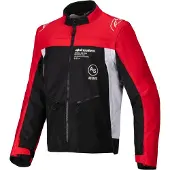 Alpinestars Pro-Dura veste de motocross, noir/rouge/blanc, 3XL