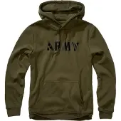 Brandit Hoodie Vert M Homme