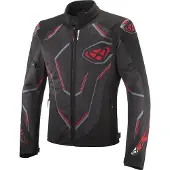 Ixon Demoniak Noir Rouge Blouson Moto Textile Taille S
