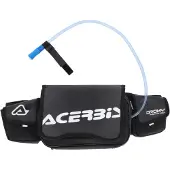 Acerbis DROMY Sac banane noir/blanc Capacité 6,5L