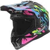 LS2 MX708 Fast II Grotesk Casque de motocross