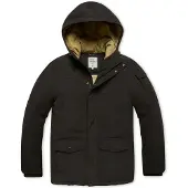 Vintage Industries Parka d’hiver 'Gavyn' noir