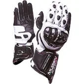 MUGENRACE Bornew Gants Noir Blanc Taille S