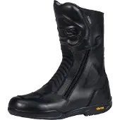 IXS 2-Zip-SYM 2.0 Black Motorcycle Boots Taille 44