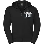Black-Cafe London Classic Zip Hoodie
