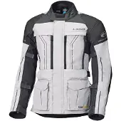Held Veste textile imperméable pour moto Pentland, gris/noir, S