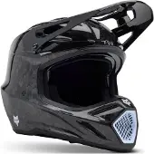 FOX V3 RS Carbon Solid Noir MIPS Casque Cross Taille M