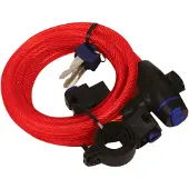 Oxcyon Antivol à câble 1,8m X 12mm rouge
