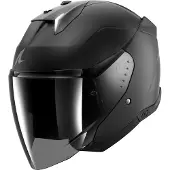 Shark Skwal I3 Jet Dark Shadow Open Face Helmet Noir M