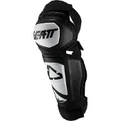 Leatt 3.0 EXT Protège-genoux et Tibias Noir Blanc Taille 2XL