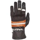 Helstons Bull Air Summer Leather Mesh Marron Beige Orange Gants Taille T13