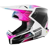 Shot Race Gear Race Phaser Off-road Helmet Blanc L