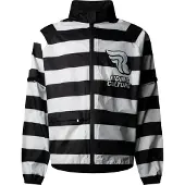 Riding Culture Jamie Rain Veste de pluie Noir/Blanc 4XL unisex