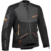 Ixon Ragnar Noir Anthracite Orange Blouson Moto Textile Taille S