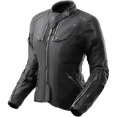 Rebelhorn Veste textile de moto imperméable pour femmes Hiker 4, noire, taille 5XL