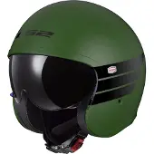 LS2 Of599 Spitfire Ii Retro Open Face Helmet Vert M