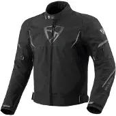 MUGENRACE Munee blouson textile moto étanche, noir, 3XL
