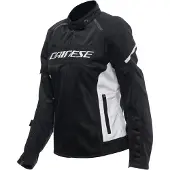 Dainese Air Frame 3 Femme Veste textile (IT50) Noir/Blanc 44 femmes