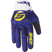 Shot Drift Spider Navy Jaune Gants Taille 10