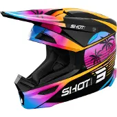 Shot Race Gear Furious Miami Mips Casque de motocross pour jeunes