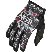 O'Neal Mayhem Attack Noir Blanc Gants de Motocross Taille 2XL