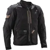 Leatt Veste de moto en textile ADV FlowTour 4.5 Short, noir/gris, L