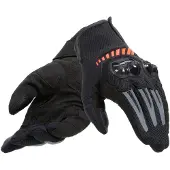 Dainese Mig 3 Air, gants ,Noir/Rouge Néon ,L