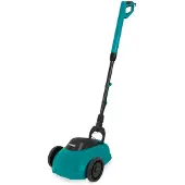 Vonroc Mini tondeuse électrique - 350W - 22 cm - Tonte et mulching en un - Trois hauteurs de coupe réglables : 30mm, 40mm, 50mm - Outil de nettoyage inclus