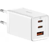 Baseus Gan5 Pro 2Xusb-C + Chargeur Usb, 65W (Blanc)